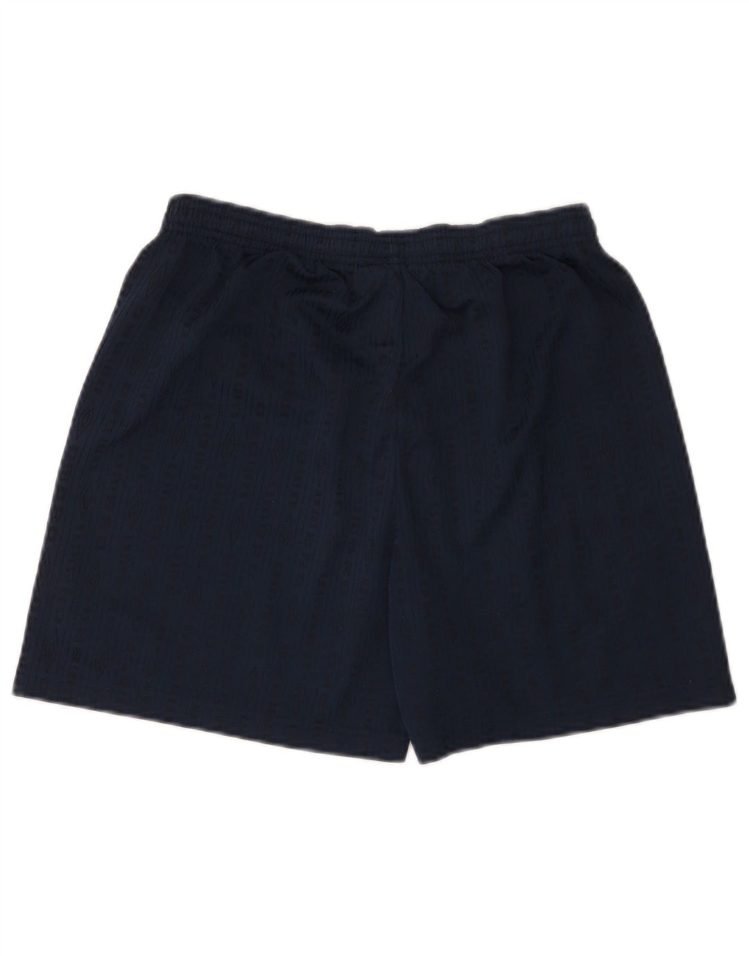 Umbro Pantalones cortos deportivos gráficos para hombre Poliéster a rayas azul marino mediano