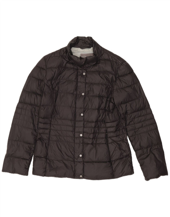 Laura Ashley - Chaqueta acolchada para mujer, talla 40, talla M, color negro