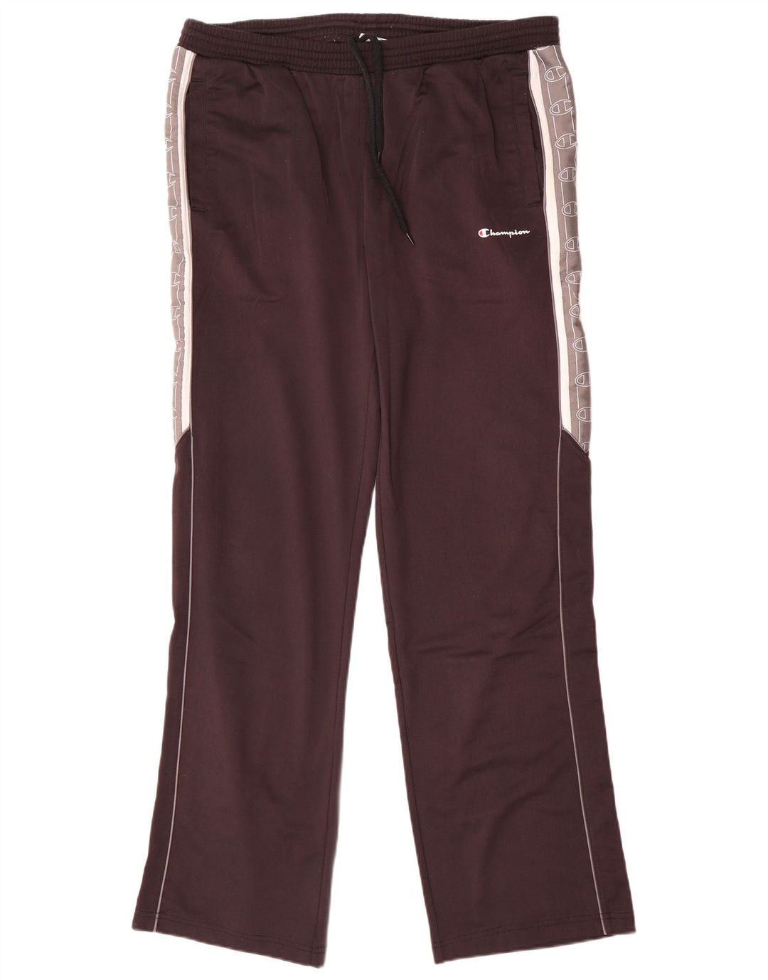 Champion Pantalones De Chándal Con Estampado De Poliéster Negro Grande Para Hombre