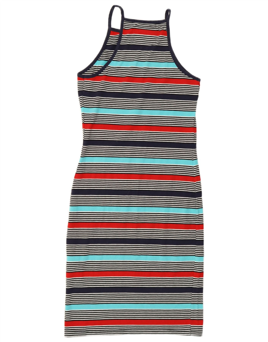 SUPERDRY Vestido estilo camiseta Manhattan para mujer UK 6 XS Multicolor a rayas