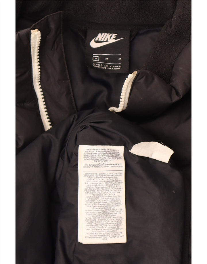 Nike Chaleco acolchado para hombre UK 38 Mediano Negro Poliéster