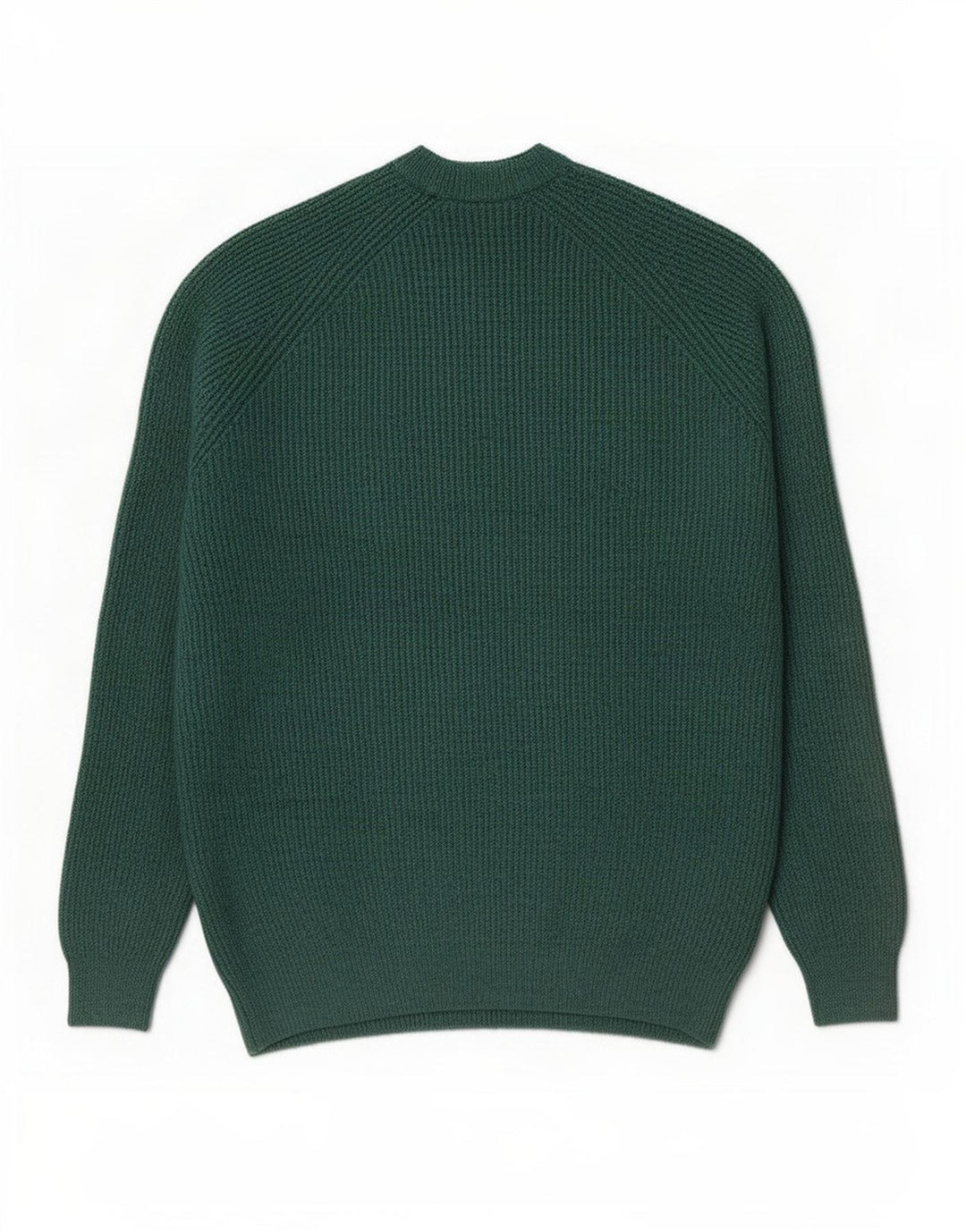 Marks & Spencer Jersey de cuello redondo para hombre XL Poliamida verde
