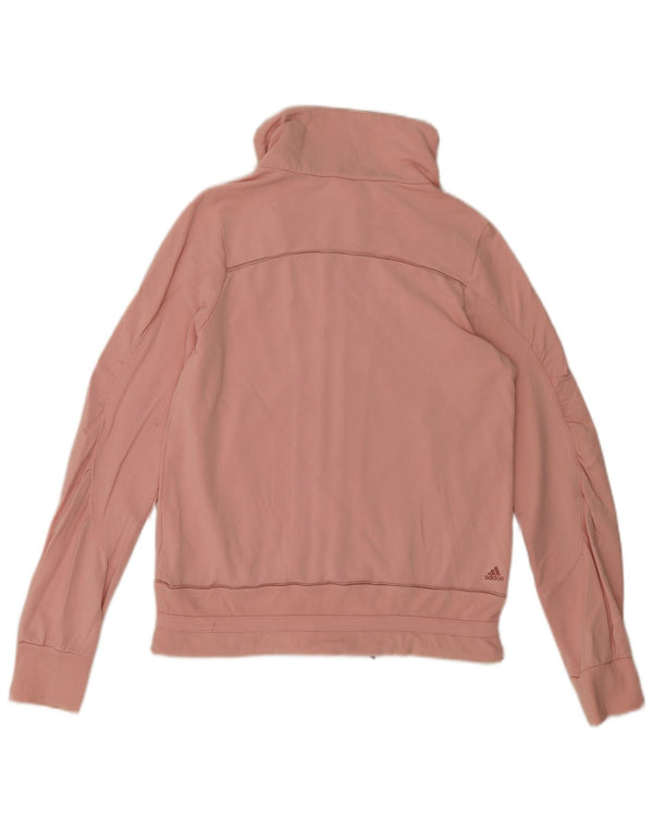 Adidas - Chaqueta de chándal para mujer, talla 12, color rosa medio, modal