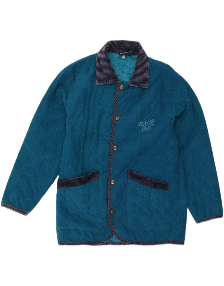 Greenstone Park Chaqueta acolchada para hombre UK 38 Poliéster azul medio