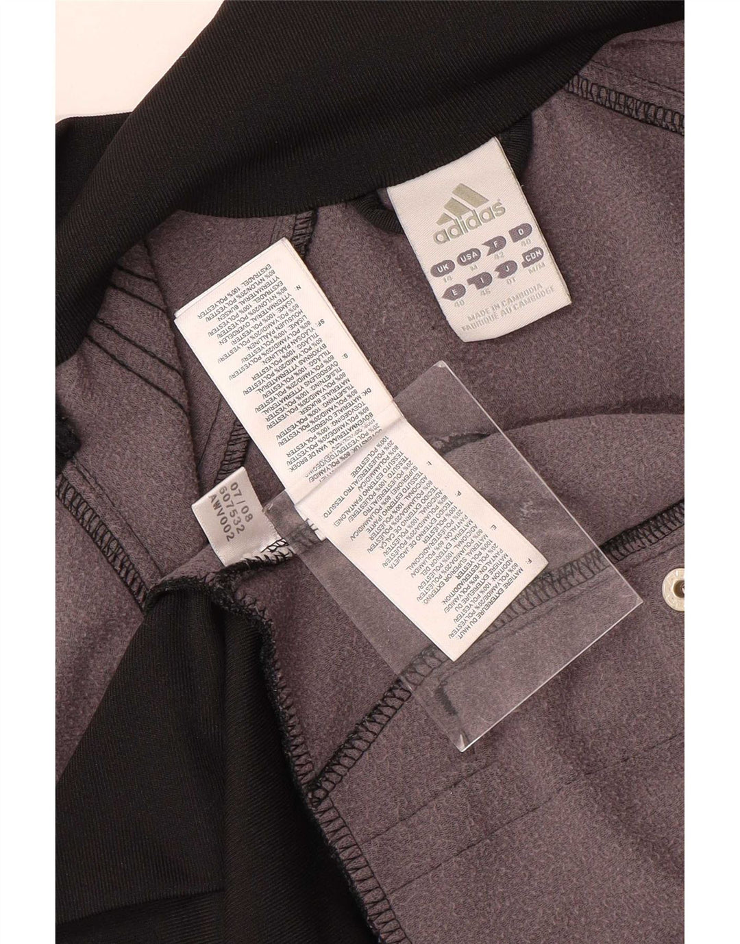 Adidas - Chaqueta de chándal para mujer, talla 40, talla mediana, color negro, poliamida