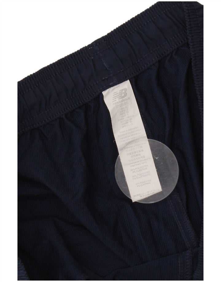 New Balance Pantalón Chándal Hombre Grande Poliéster Azul Marino