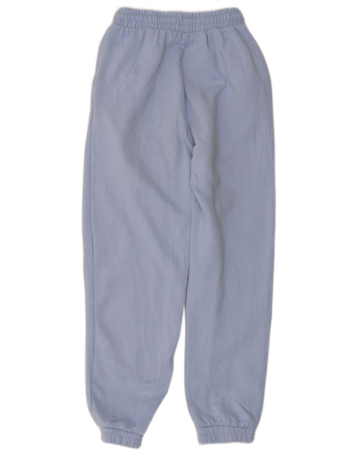 Zara Mujer Pantalón Chándal Joggers UK 8 Small Azul Poliéster