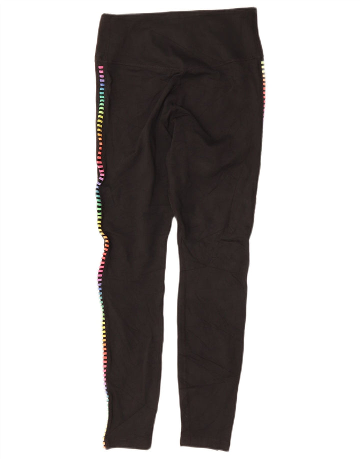 Nike Leggings Dri Fit para mujer UK 8 Small Negro Geométrico Poliéster