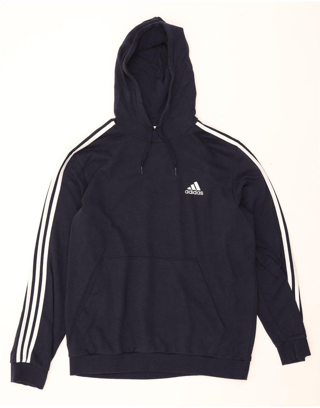 Adidas Hombre Sudadera Con Capucha Jumper XL Azul Marino Algodón