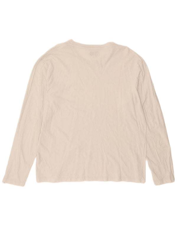 Levi's Hombre Top Manga Larga XL Algodón Blanco