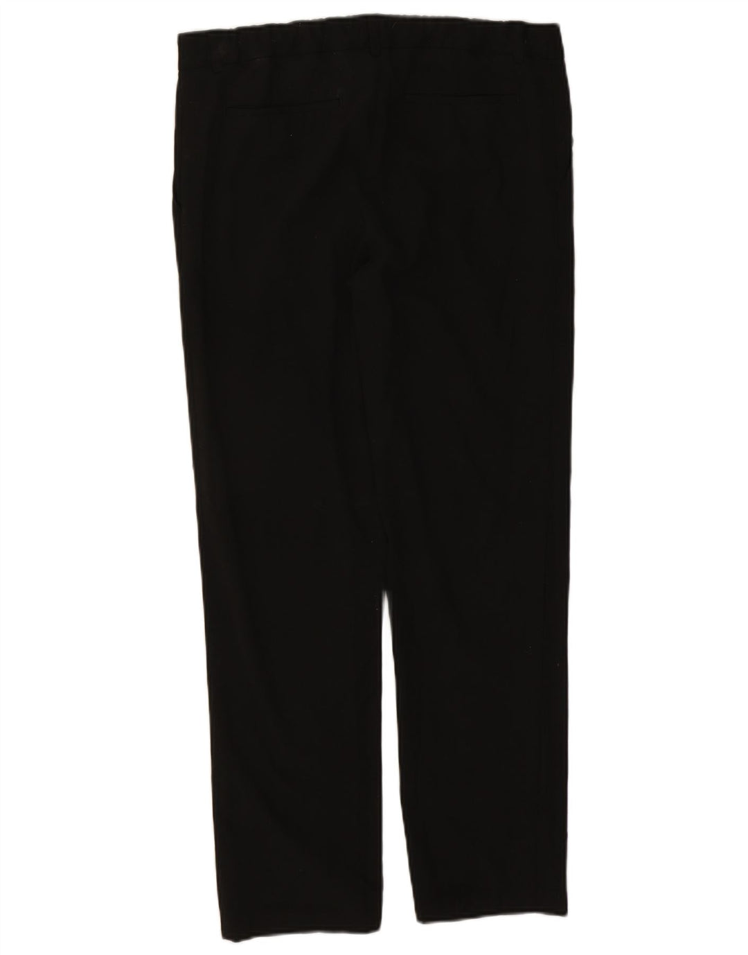 Marks & Spencer Pantalones de traje rectos para hombre W34 L29 Negro