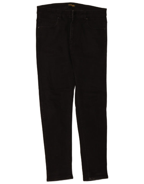 Vaqueros Wrangler Mujer Slim W32 L28 Algodón Negro
