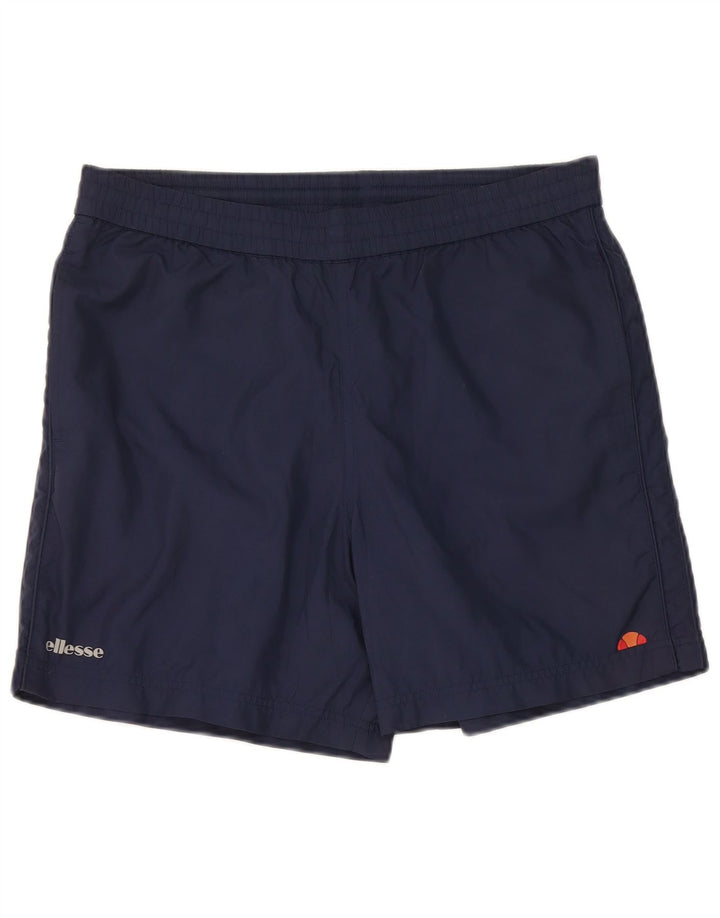 Pantalones cortos deportivos para hombre Ellesse Large Poliéster azul marino