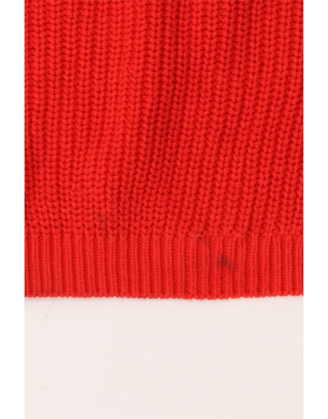 Zara Hombre Jersey Cuello Vuelto Jersey XL Rojo Algodón