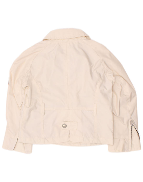 Belstaff Chaqueta Bomber para Bebés Niñas 18-24 Meses Nylon Blanco Roto