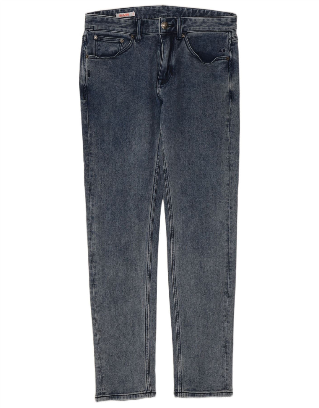 Vaqueros ajustados para hombre Sun68 W31 L30 Algodón azul
