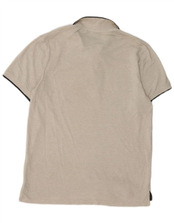 Polo para hombre de Mountain Warehouse, talla grande, algodón beige