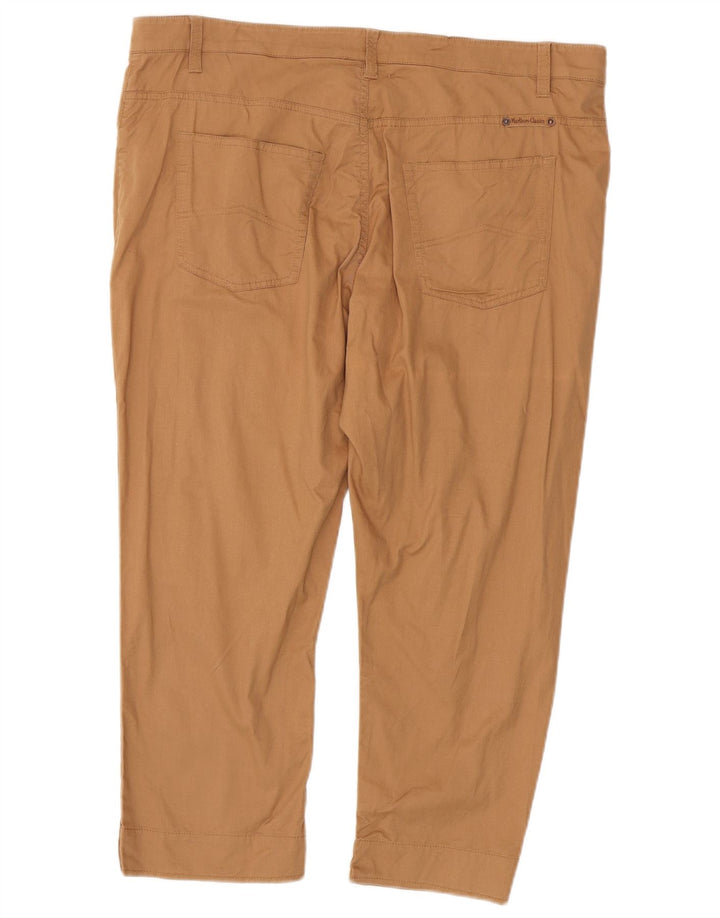 Marlboro Classics Pantalones Cortos Mujer W38 L24 Algodón Marrón