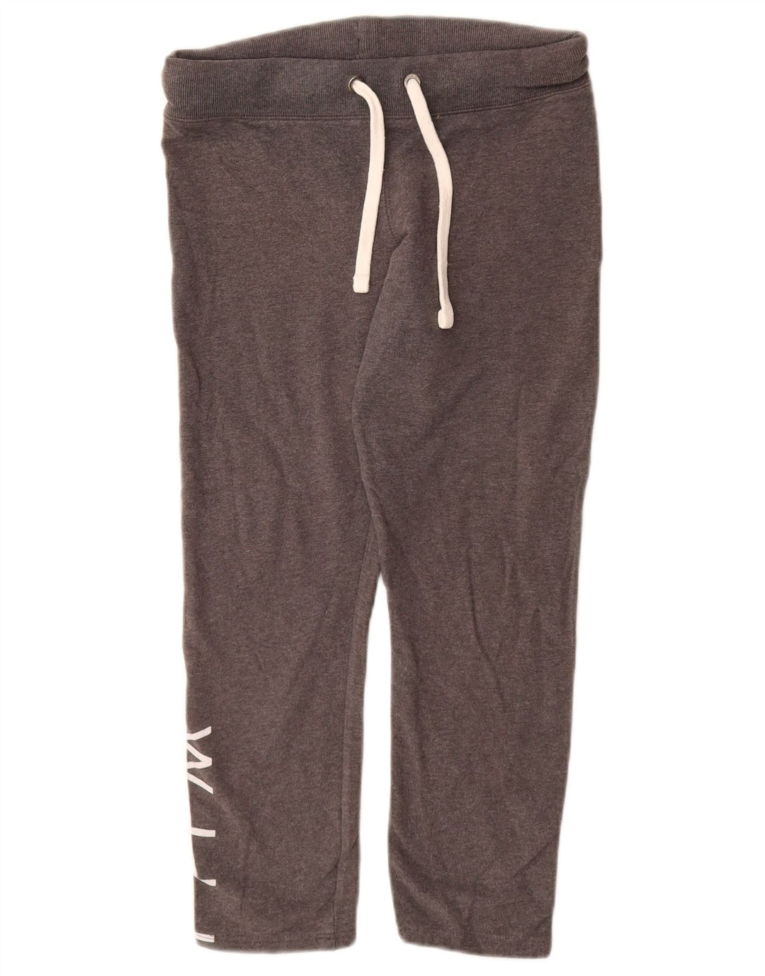 JACK WILLS Pantalones de chándal cortos gráficos para mujer UK 6 XS Algodón gris