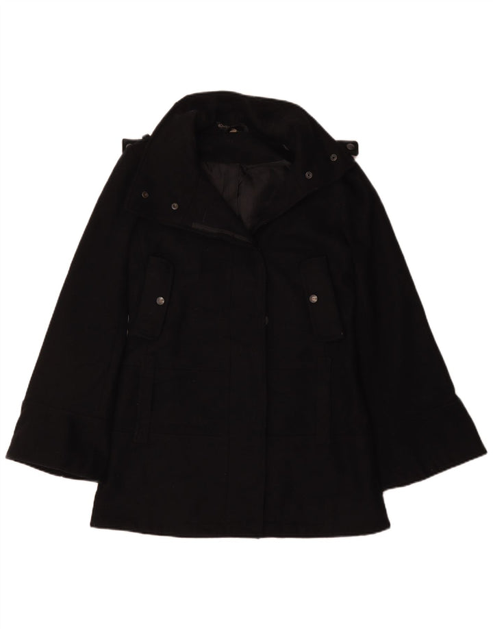 Topshop Chaquetón extragrande para mujer UK 6 XS Poliéster negro