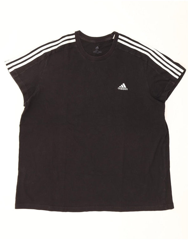 Adidas Camiseta Hombre Top 2XL Algodón Negro