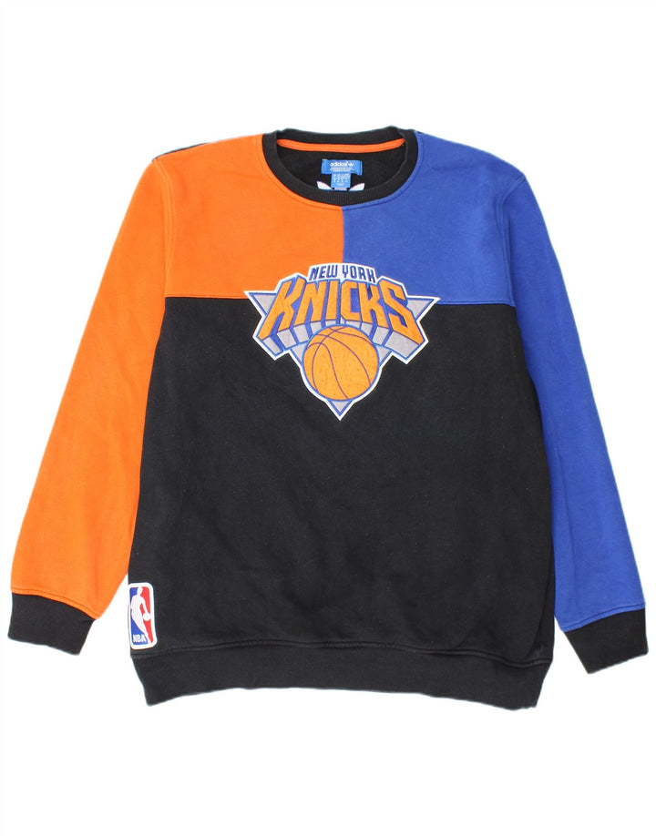 ADIDAS Hombre New York Knicks Sudadera Jumper XL Multicolor Colorblock