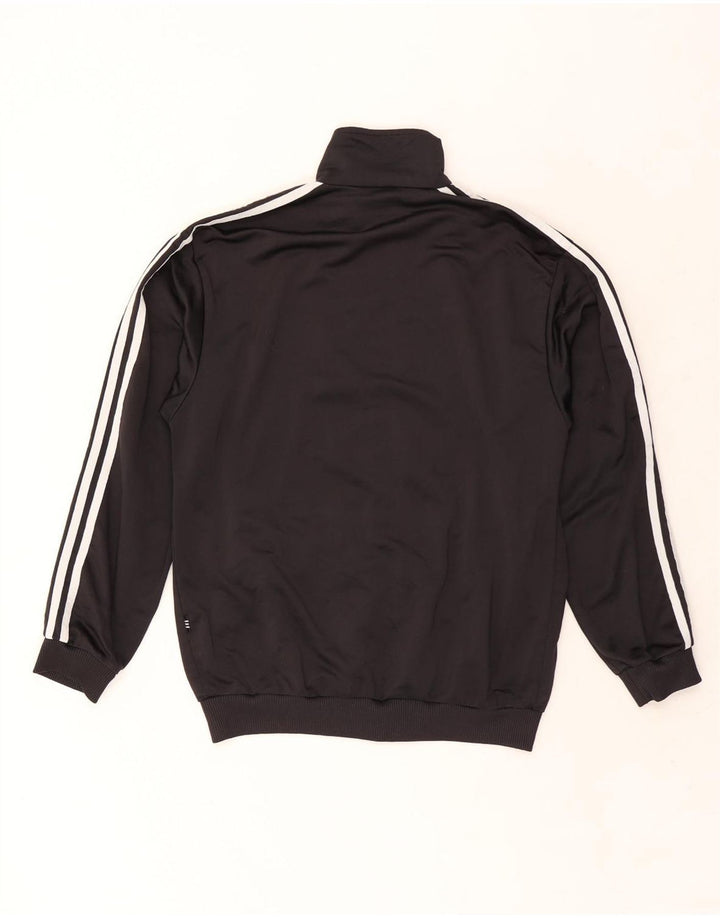 ADIDAS Chaqueta de chándal para hombre UK 34/36 Small Negro Poliéster