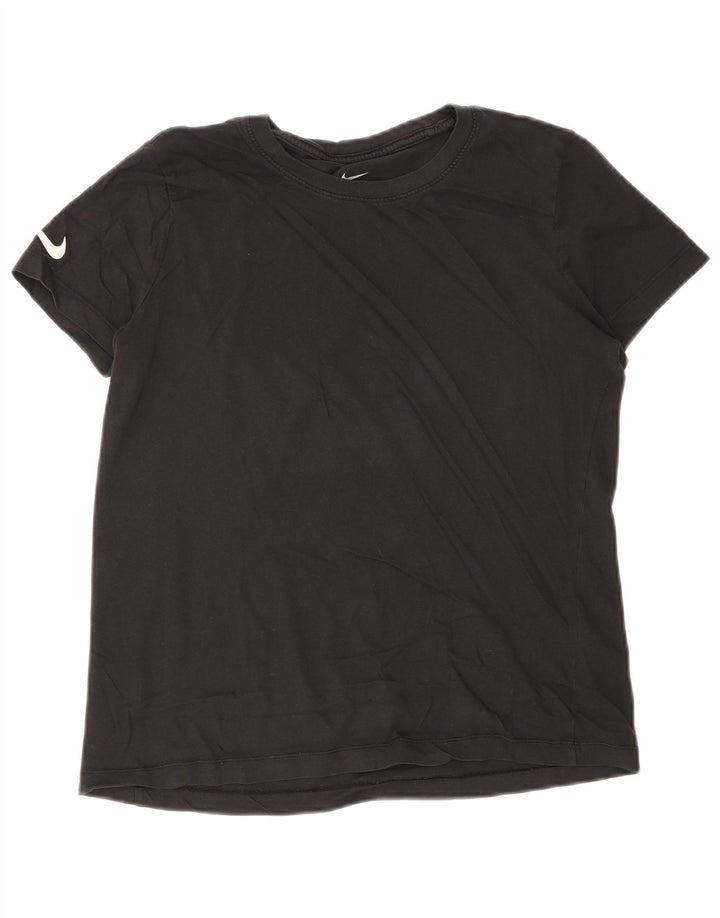 Nike - Camiseta para hombre, talla grande, color negro, algodón