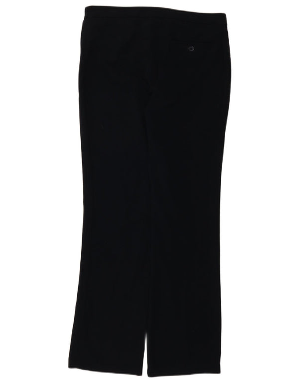 Marks & Spencer Pantalones casuales para mujer UK 12 Medium W32 L30 Azul marino