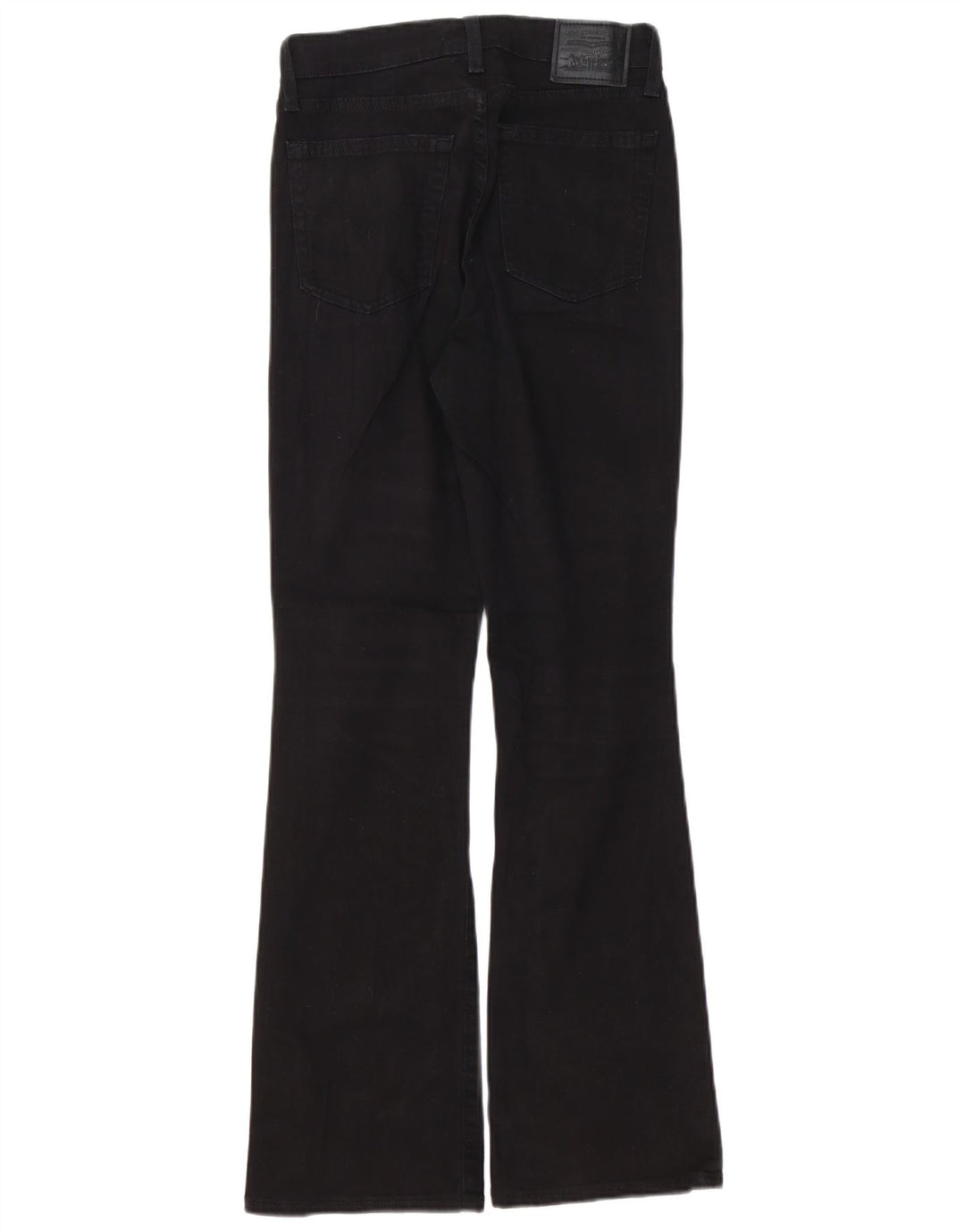 LEVI'S Jeans 725 de tiro alto con corte tipo bota para mujer W27 L30 Algodón negro