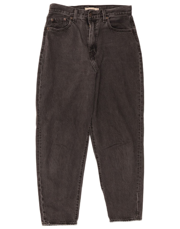 Levi's Vaqueros cónicos de talle alto y corte holgado para mujer W29 L29 Algodón gris