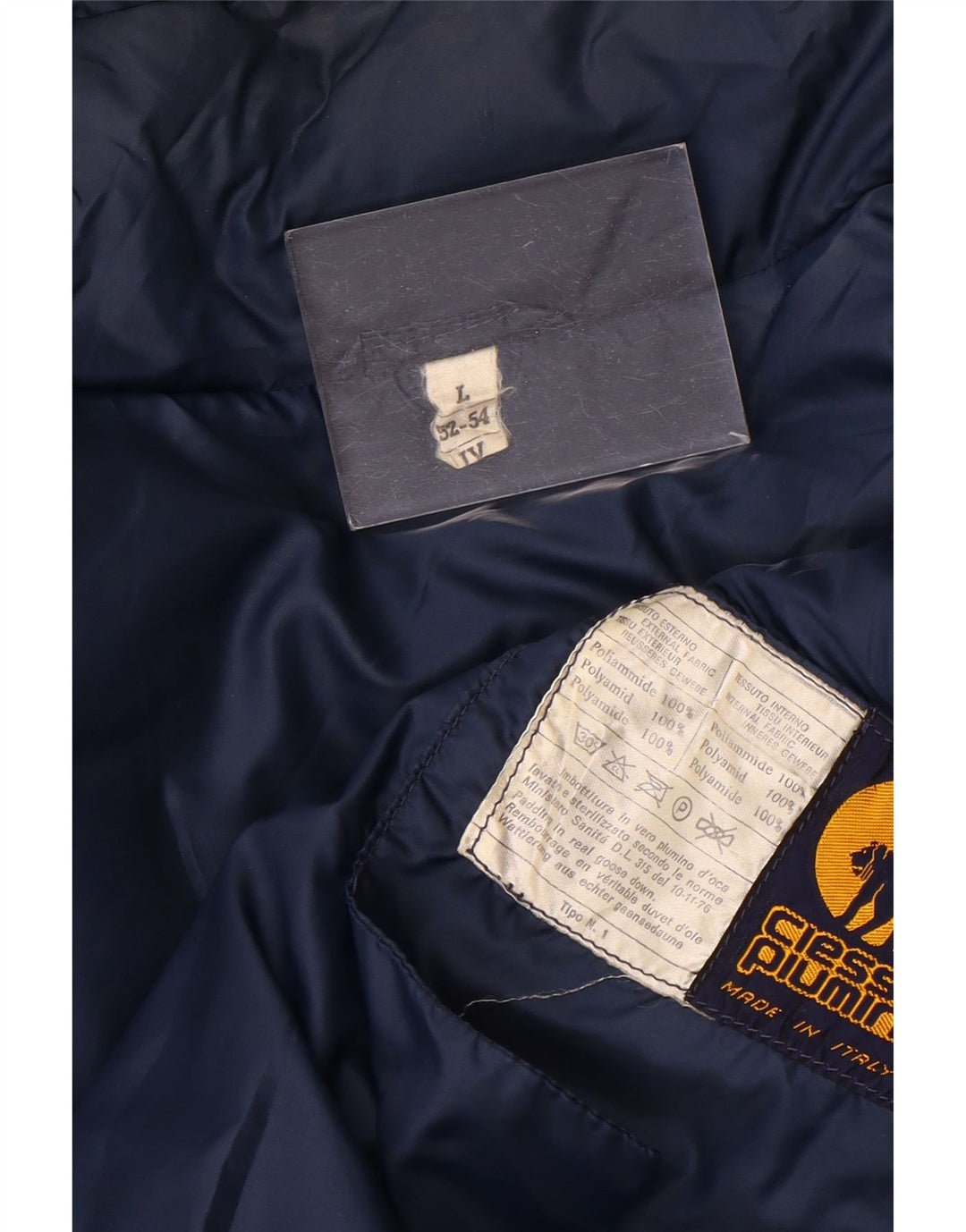 Ciesse Piumini Chaqueta acolchada para hombre IT 52/54 Large Yellow Colourblock