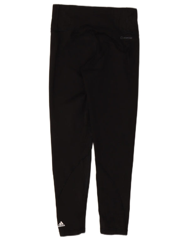 Adidas Mujer Aeroready Leggings Reino Unido 12/14 Mediano Negro