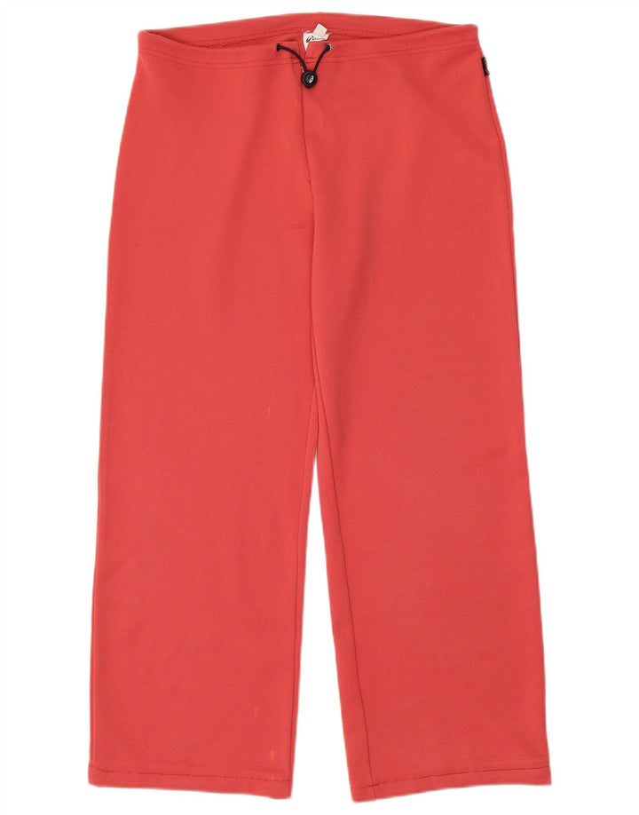Asics - Pantalón de chándal para mujer, talla 40, talla grande, poliéster rosa