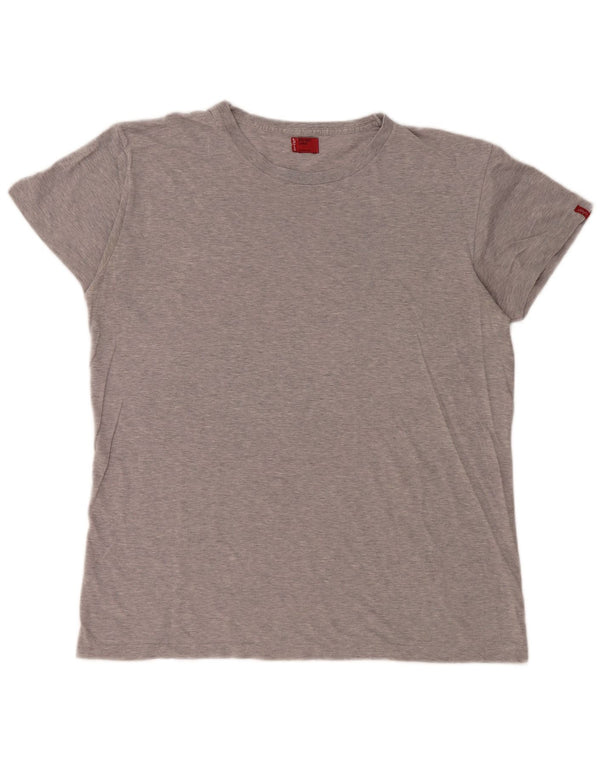 Camiseta Levi's para hombre Top grande gris moteado