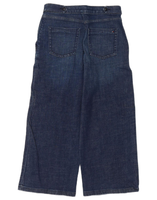 Tommy Hilfiger Vaqueros cortos de pierna ancha para mujer W29 L23 Algodón azul