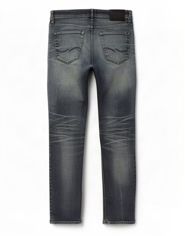 Jack & Jones Vaqueros slim desgastados GLENN para hombre W30 L32 Algodón azul