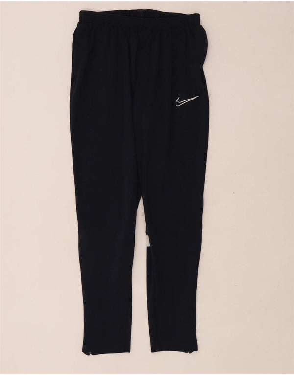 Pantalones De Chándal Nike Dri Fit Para Hombre Poliéster Color Block Azul Marino Medio