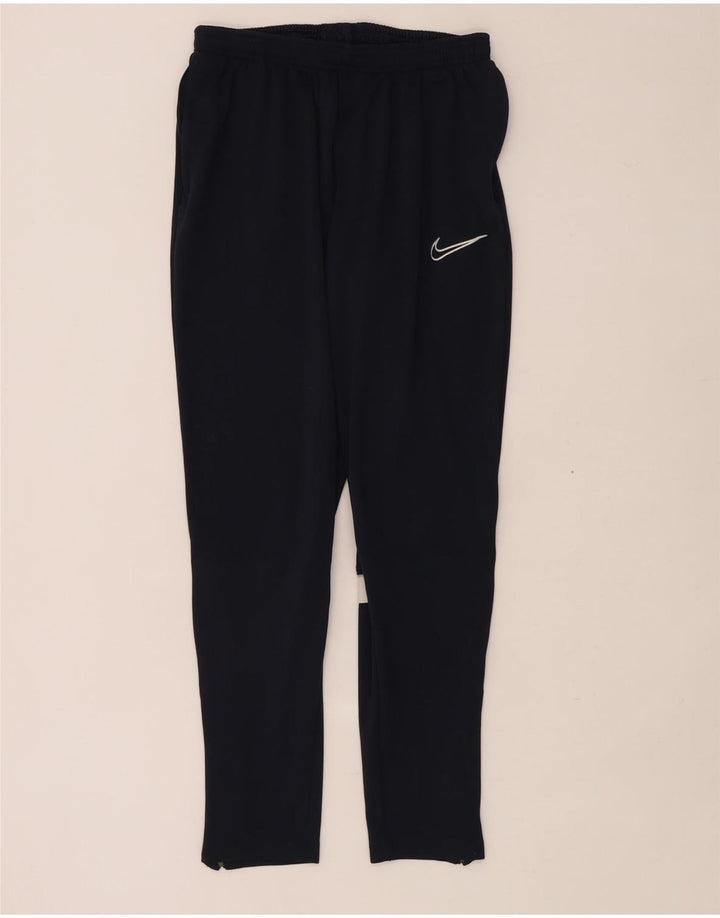 Pantalones De Chándal Nike Dri Fit Para Hombre Poliéster Color Block Azul Marino Medio