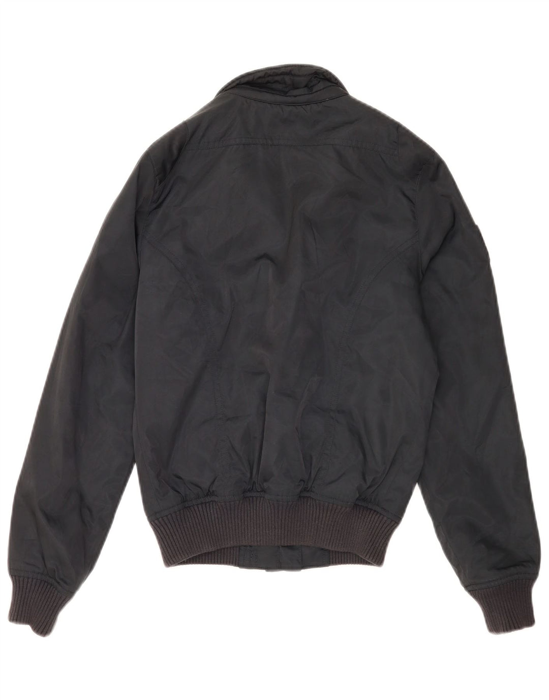 BACI & ABBRACCI Chaqueta Bomber para Mujer UK 10 Small Azul Marino Poliéster