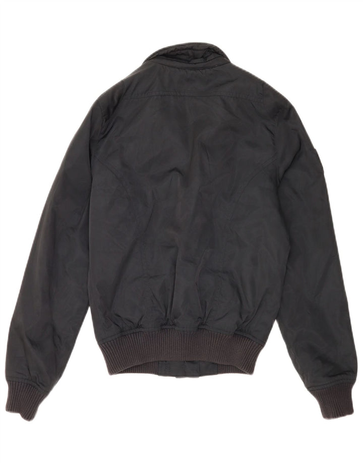 BACI & ABBRACCI Chaqueta Bomber para Mujer UK 10 Small Azul Marino Poliéster