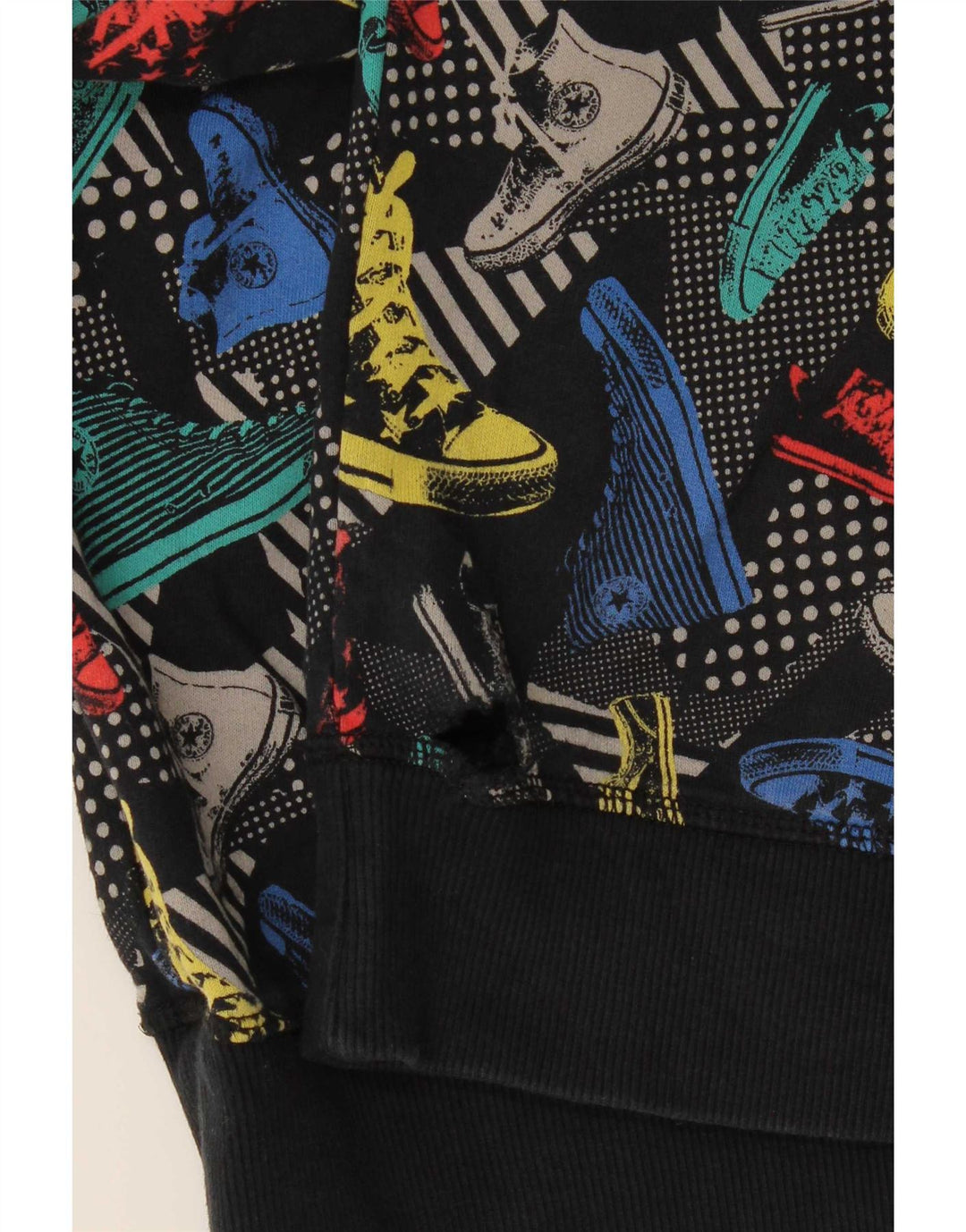 Converse Hombre Graphic Sudadera Jumper Medium Multicolor Algodón