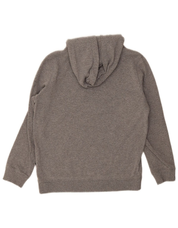 Vans - Sudadera con capucha para niño, diseño gráfico, corte regular, 10-11 años, algodón gris medio
