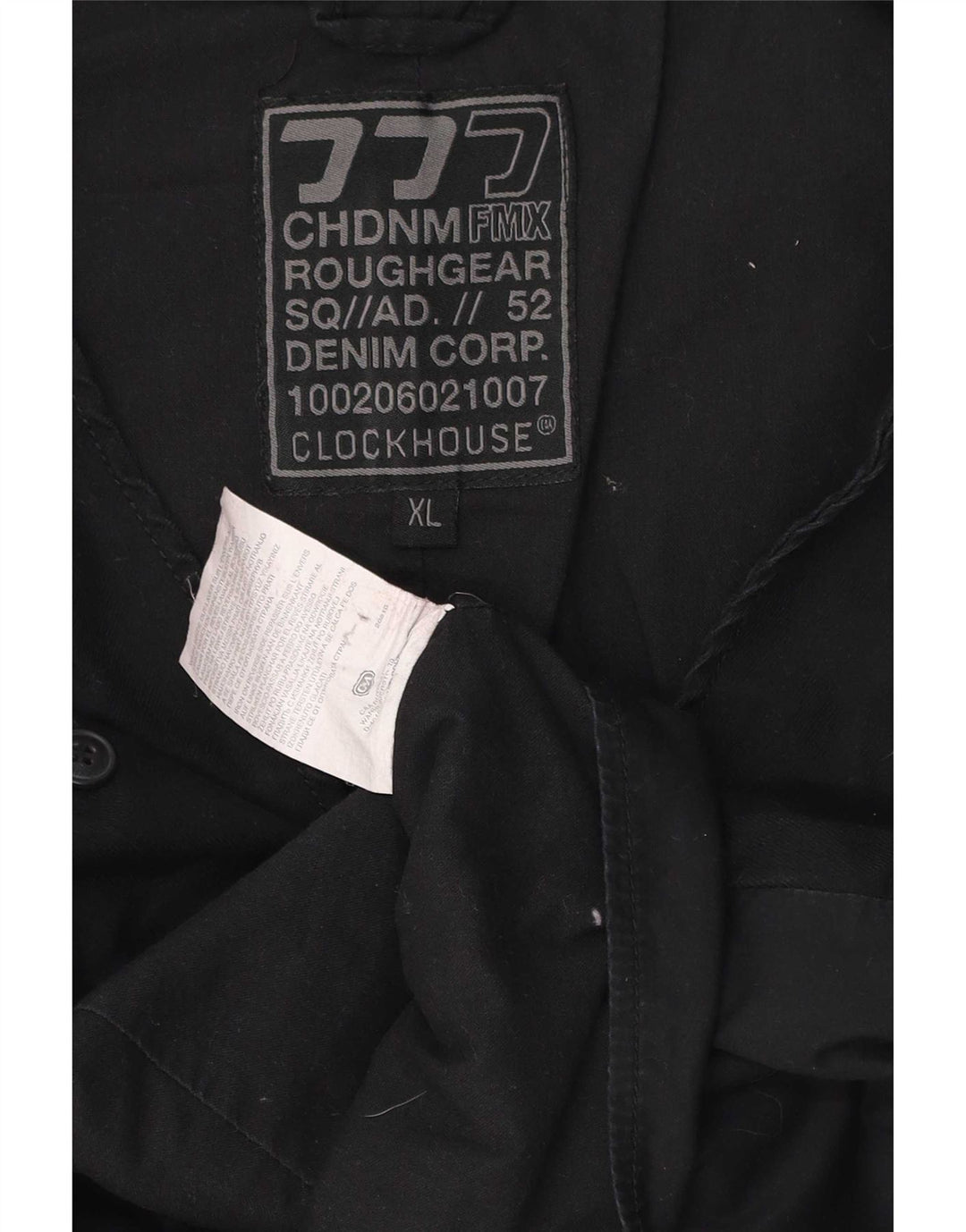 Chaleco C&A Hombre XL Algodón Negro