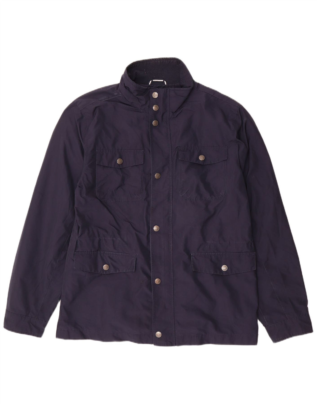 Crew Clothing Chaqueta utilitaria para hombre UK 38 Mediano Azul marino Poliéster
