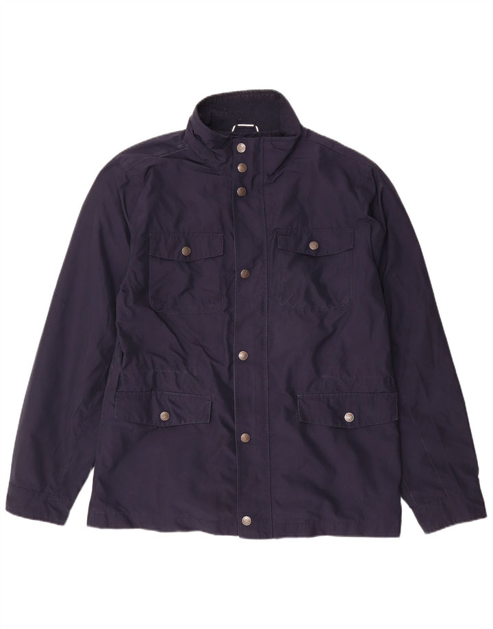 Crew Clothing Chaqueta utilitaria para hombre UK 38 Mediano Azul marino Poliéster