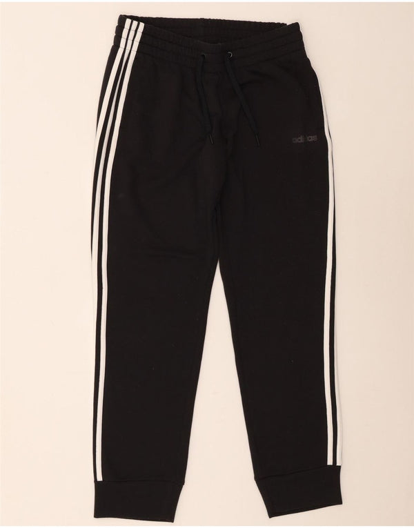 Adidas Mujer Climalite Chándal Pantalones Joggers UK 12/14 Mediano Negro