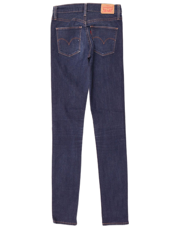 Levi's Jeans Ajustados Adelgazantes Mujer W26 L32 Algodón Azul Marino