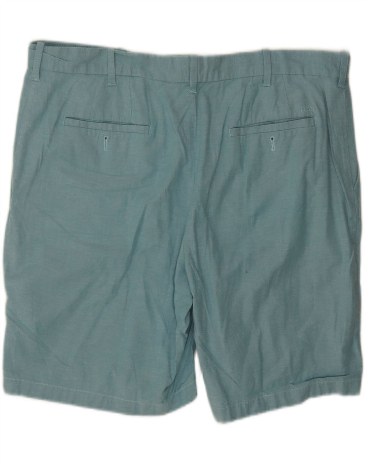 IZOD Pantalones cortos chinos para hombre W42 2XL Algodón azul
