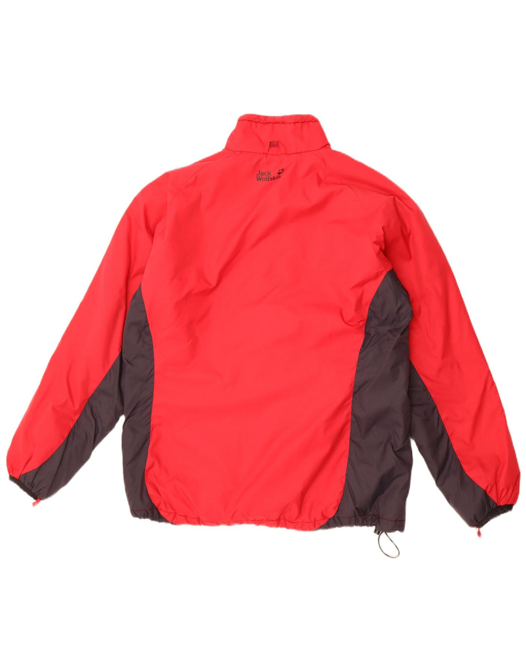 Jack Wolfskin Chaqueta cortavientos para mujer Reino Unido 40/16 Grande Rojo Colorblock